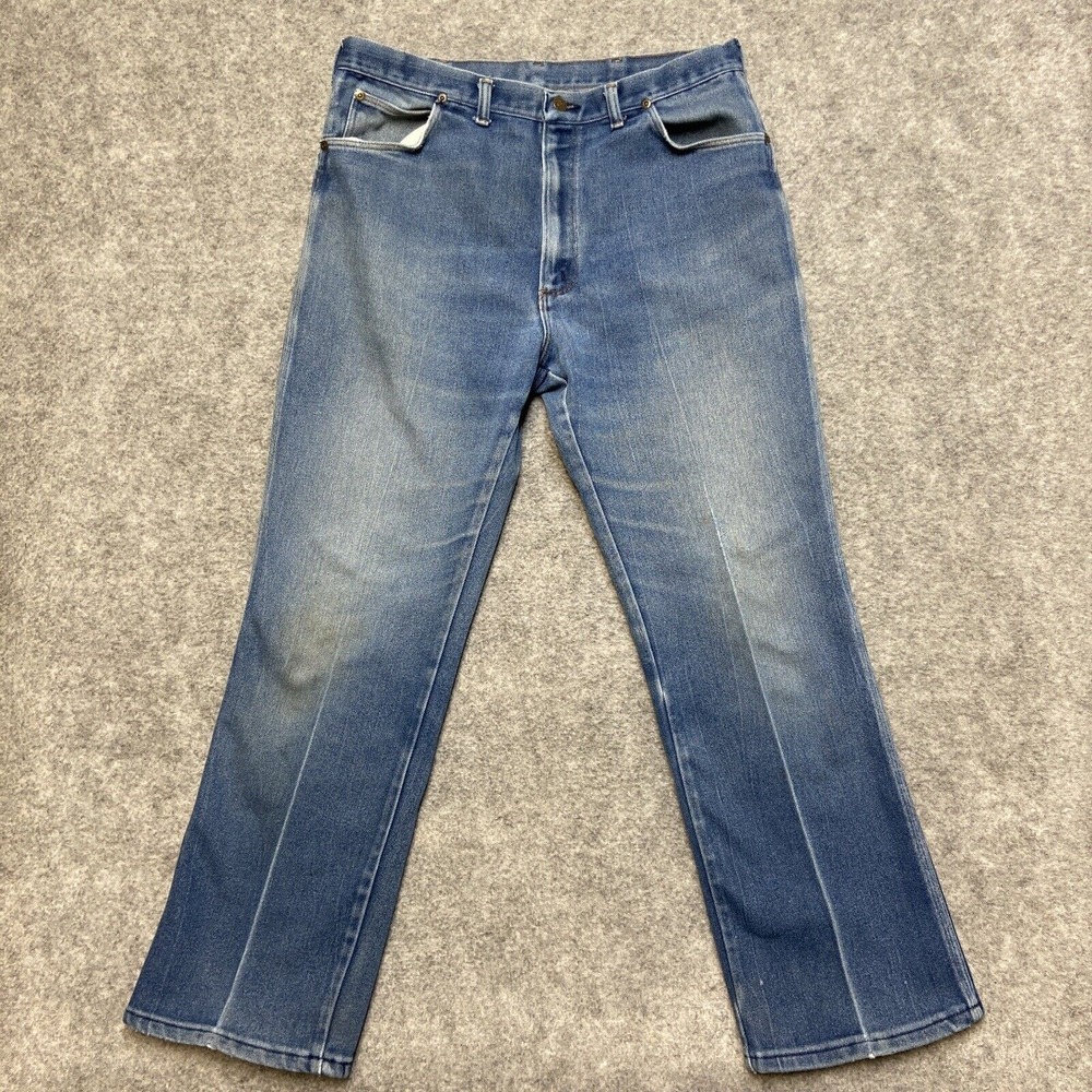Vintage Sedgefield Straight Leg Jeans Mens 38x32 Blue Medium Wash Denim Pants